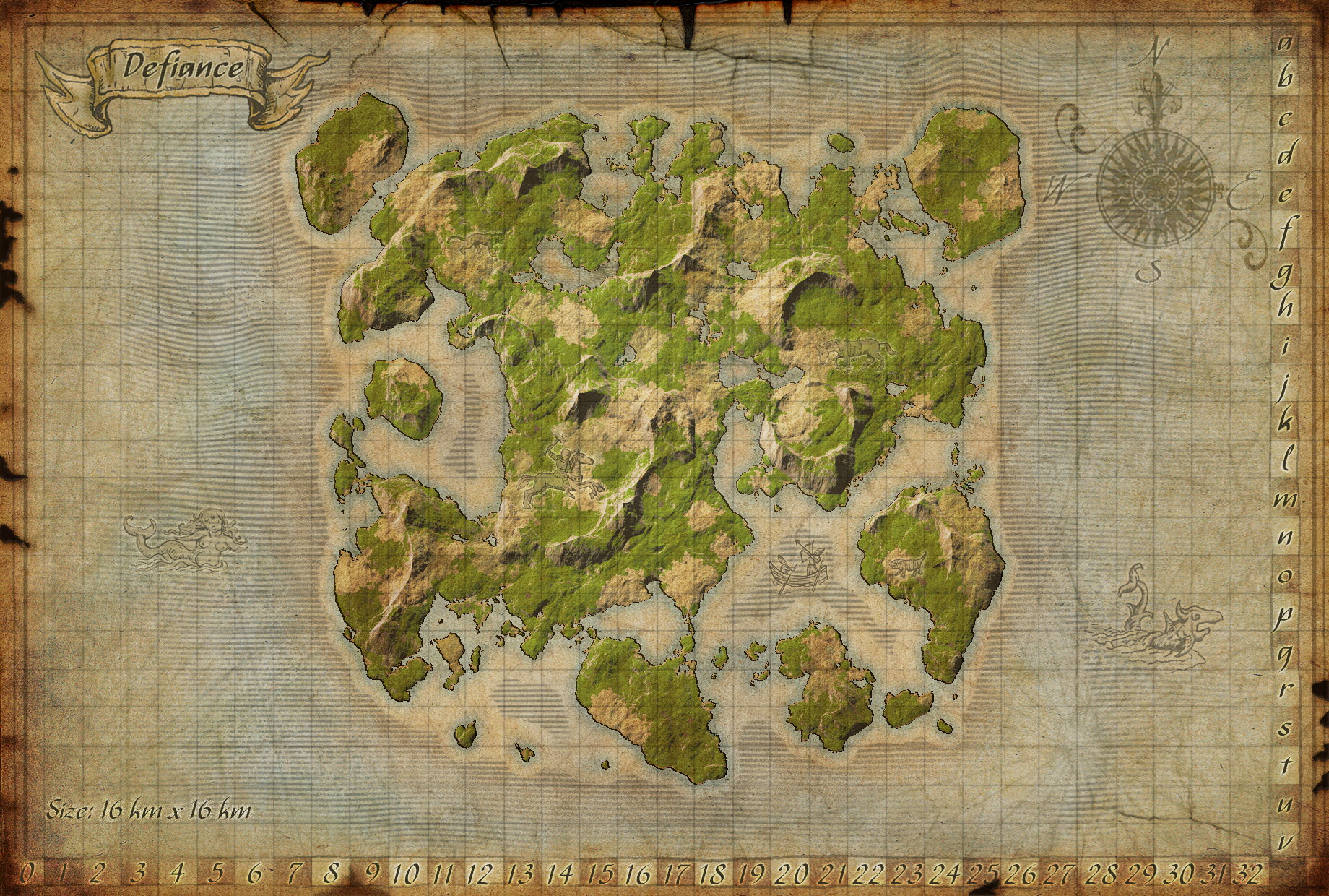 Defiance Map